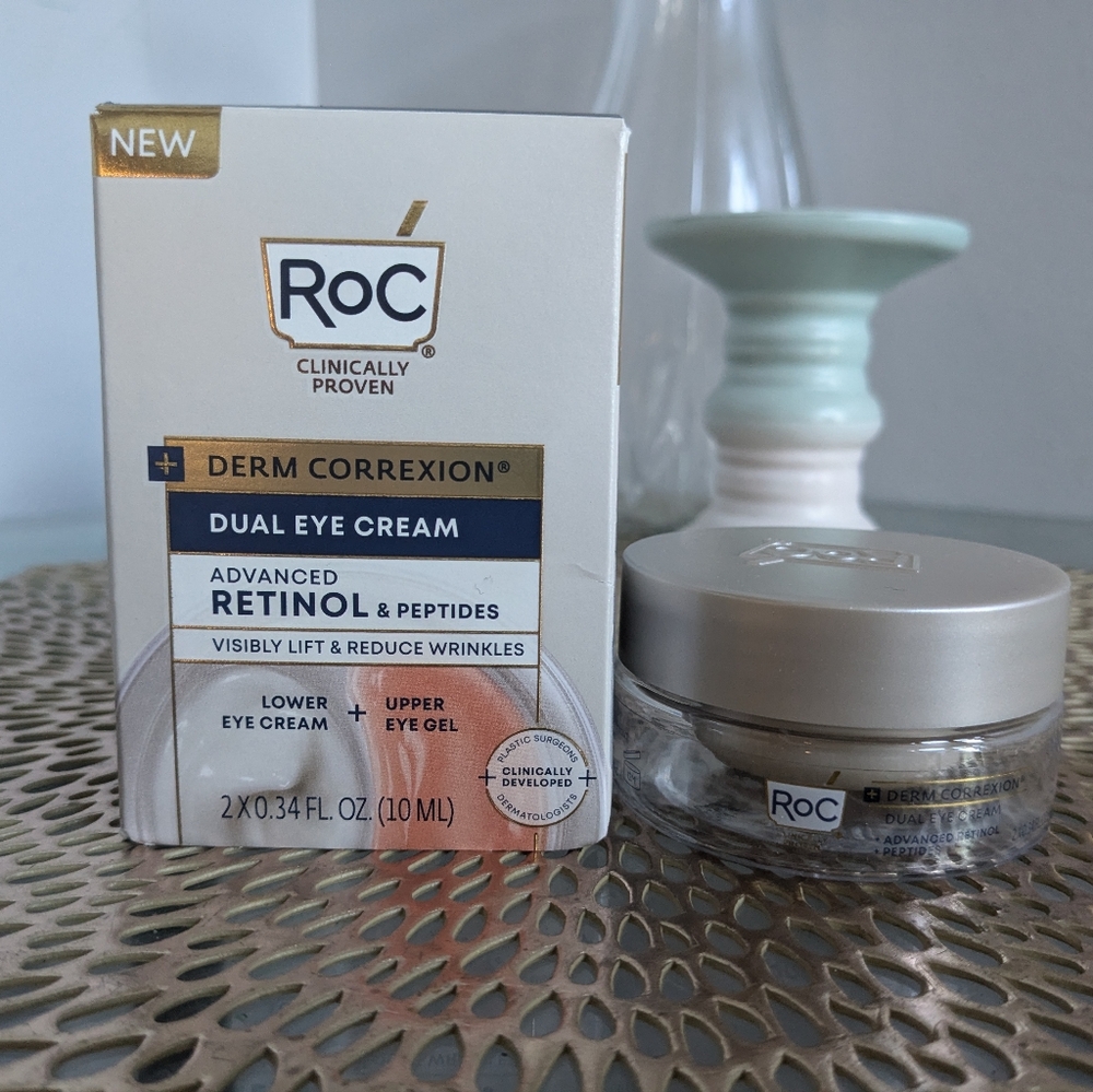 🆕 RoC Derm Correxion Dual Eye Cream with Advanced Retinol + Peptides